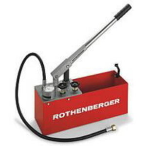 Pompa vamzdyno testavimui rankinė RP 50, 0-60 bar, Rothenberger