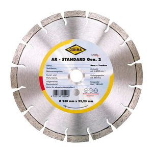 Deimantinis pjovimo diskas AR-Standard2 300mm, Cedima