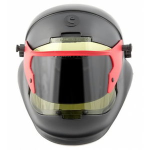 Metināšanas maska Euromaski DIN 1,7 + 8 passive, helmet vers PE