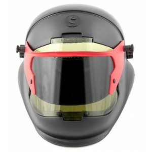 Welding mask Euromaski DIN 1,7 + 8 passive, helmet version PE