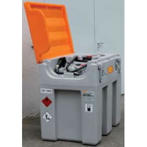 Mobile fuel tank system 600L DT Mobil Easy el.pump with cover, Cemo
