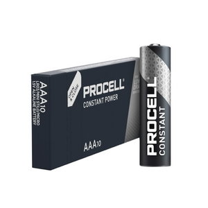 Battery AAA/LR03, 1.5V, Duracell Procell, 10 pcs.