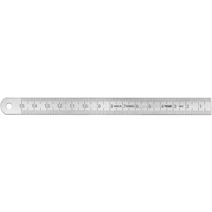 Liniuotė i&scaron; plieno 1000x18 x 0,5mm INOX 