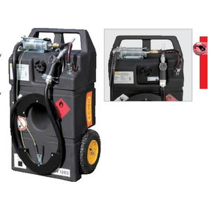 Product image of: Mobil fuel tank 95l wheels, hand pump, Cemo