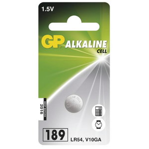 Baterijos 189/LR54, 1.5V, Alkaline, 1 vnt. 