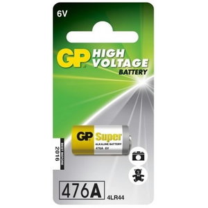 Battery 476A/4LR44, 6V, High Voltage Alkaline, 1 pcs., GP