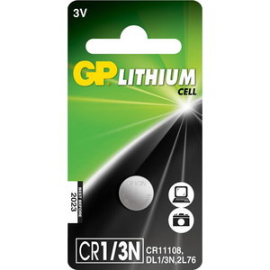 Baterijos CR1/3N, 3V, Lithium, 1 vnt. 