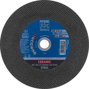 Cut-off wheel SGP Ceramic Steel 230x1,9/22,23mm, Pferd