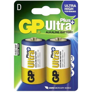 Baterijos D/LR20, 1.5V, Ultra Plus Alkaline, 2 vnt. 