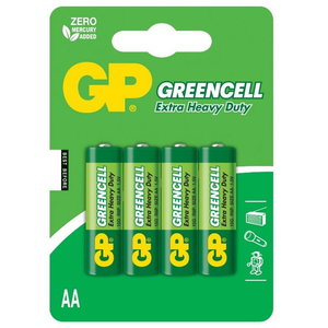 Baterijos AA/LR6, 1.5V, Greencell, 4 vnt., Gp