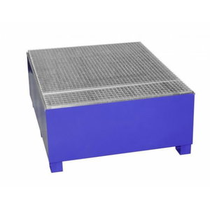 IBC bund, Type GS1a with filling area, 1000 l, painted, Cemo