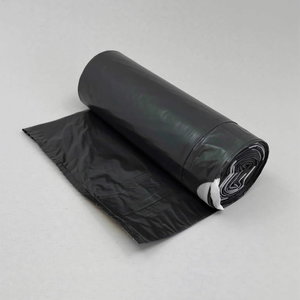 &Scaron;iuk&scaron;lių mai&scaron;ai 60L LD (600x860) 40my juodi su virvele 