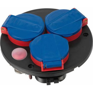3-Way socket outlet assembly unit for 1198350, Brennenstuhl