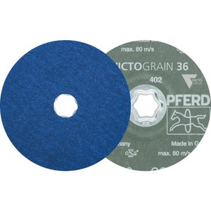 Fiber disc for INOX FS VICTOGRAIN-COOL 115mm P36, Pferd