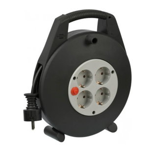 Kabelis  Reel Vario Line juoda/&scaron;v.pilka 10 m H05VV-F 3G1,5 