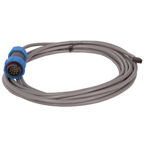 Control cable complete with plug