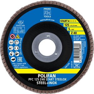 Lamellilaikka START STEELOX 125mm Z40 PFC