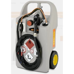 Dieseltrolley 60 l, with submersible pump 12 V CENTRI SP30 and automatic nozzle