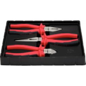Plier set 160-200mm 3-pcs ERGO, KS Tools