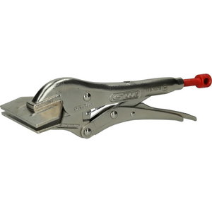 Fiksuojamos replės plok&scaron;čiais galais 210 mm 