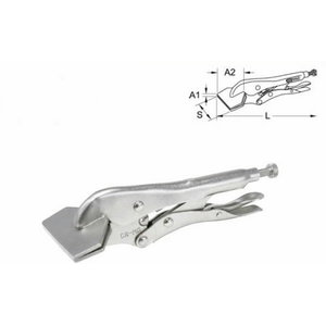Haaratstangid 45x245x100mm, KS Tools