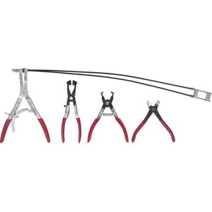 Automotive hose clip pliers set 4pcs, KS Tools