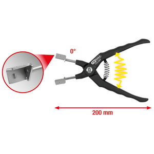 Relay pliers-straight