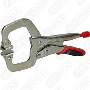 Hitsauslukkopihdit, liikkuvat kiinnitysleuat, 0–85 mm, KS Tools