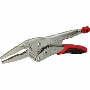 Long-nose locking pliers with quick-release lever,45mm,L=170, KS Tools