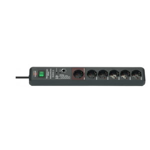 Pikendusjuhe 3m, 6 pesa, H05VV-F 3G1,5, Brennenstuhl