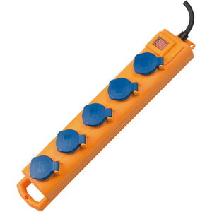 Extension socket SL 554 DE 5-way 2m H07RN-F 3G1,5  IP54, Brennenstuhl
