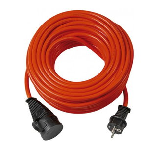 Extension Cable XYMM IP44 25m 3G2,5 orange, Brennenstuhl