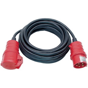 Professional extension cable, CEE, H07RN-F 5G4,0 400V/32A, 25m, IP44