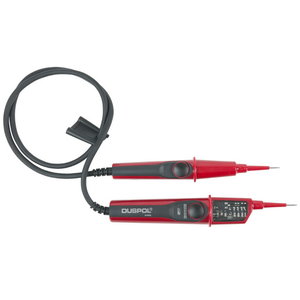 Insulated voltage tester double pole 12-750V, KS Tools