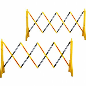 Scissor barrier made of plastic, 240 - 2500 mm, 2 pcs