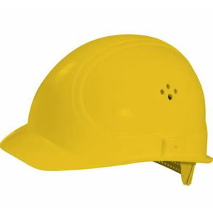 Protective hard hat, yellow 