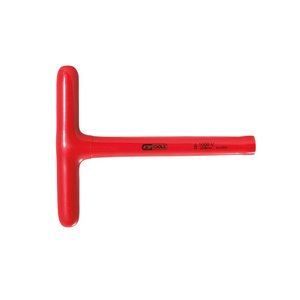 T-grip socket wrench with protective insulation 8mm