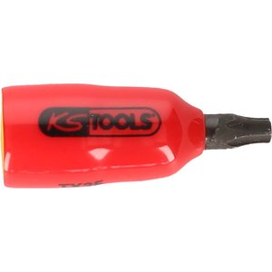 1/4" bit socket with protective insulation for Torx screws, T30