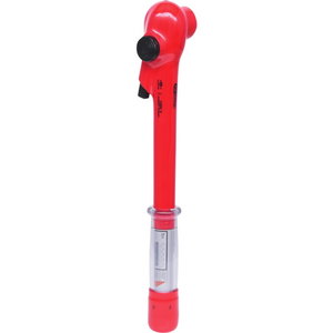 3/8´´ torque wrench with protective insulation and reversibl, KS Tools