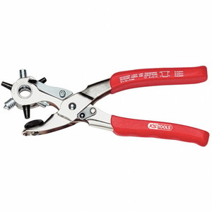 Revolving punch and eyelet pliers 220mm, KS Tools