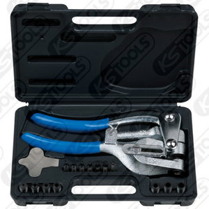 Punch pliers set, 16 pcs 