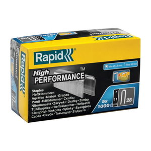 Staples for wires 28/11 5000pcs, Rapid