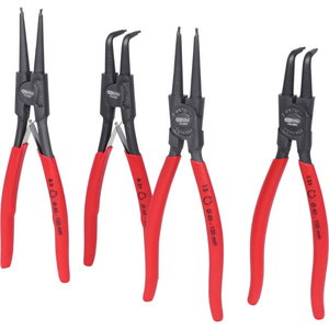 Circlip pliers set, 40-100 mm, 4 pcs, KS Tools
