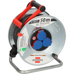 Удлинитель GARANT 50 м 3VDE RR 3х1,5, BRENNENS