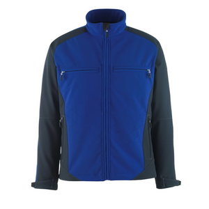 Эластичная кофта DRESDEN SOFTSHELL, размер L, синяя/темно-синяя, MASCOT