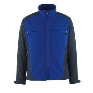 Elastīga jaka Dresden Softshell, zila/tumši zila, Mascot