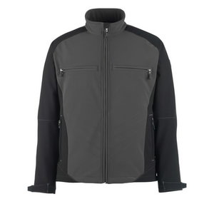Dresden softshell elastinga striukė, juoda/antracitas XS