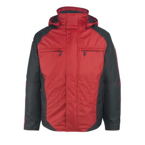 Winter jacket  hood Frankfurt red/black XS, Mascot