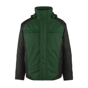 Winter jacket  hood Frankfurt green/black M M, Mascot