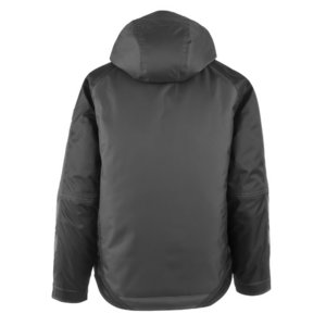 Talvejope kapuutsiga Frankfurt tumehall/must L L, Mascot